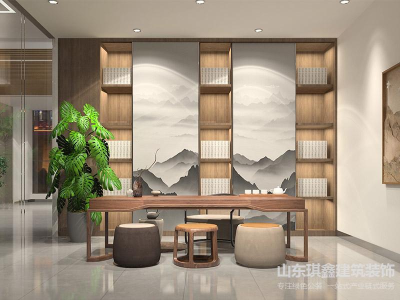 軟裝搭配讓濟(jì)南辦公室裝修充滿(mǎn)藝術(shù)感